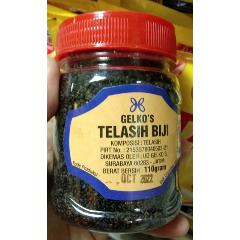 

Gelko's Telasih Biji 110gr