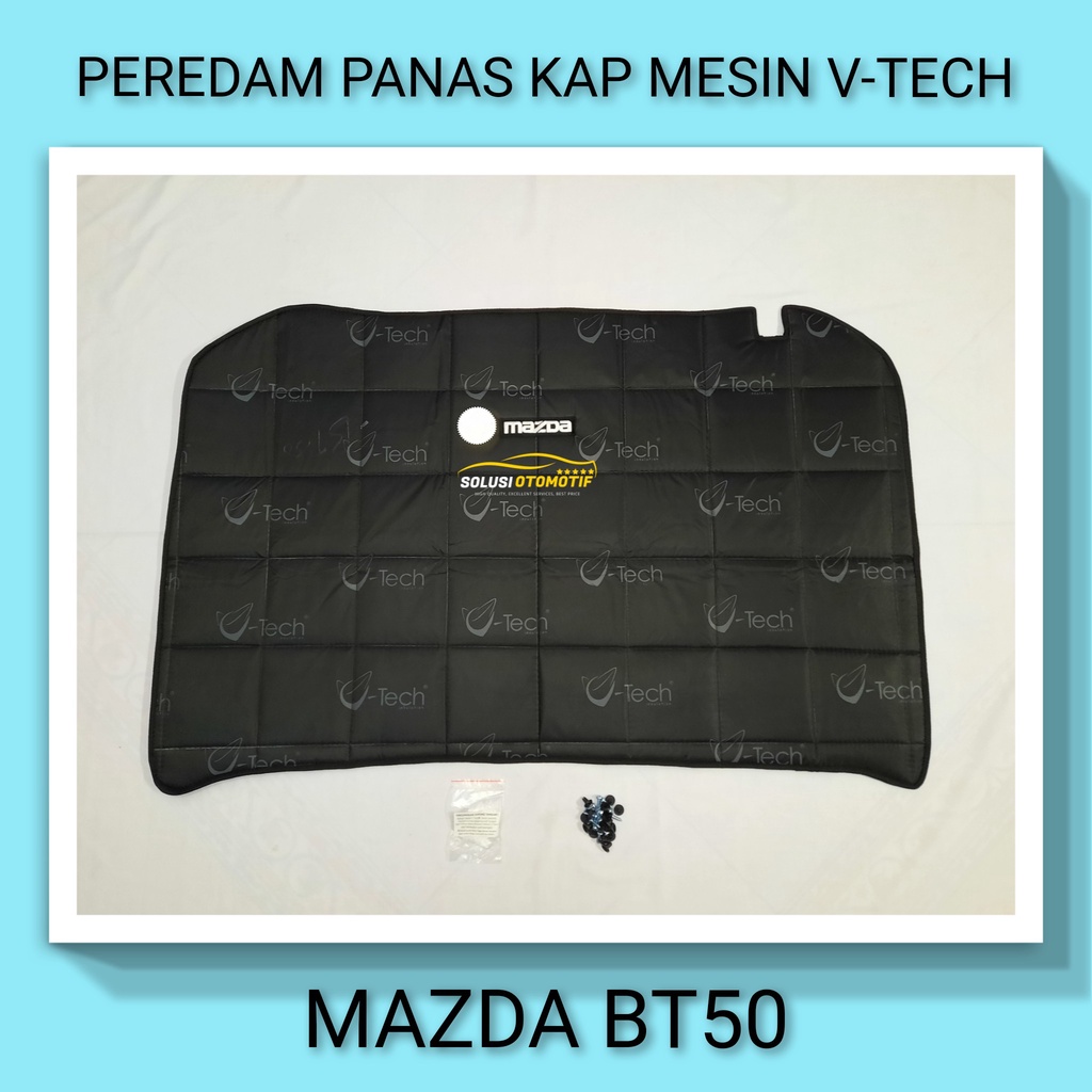MAZDA BT50 BT 50 Peredam Panas Kap Mesin Aksesoris Mobil VTECH Ori