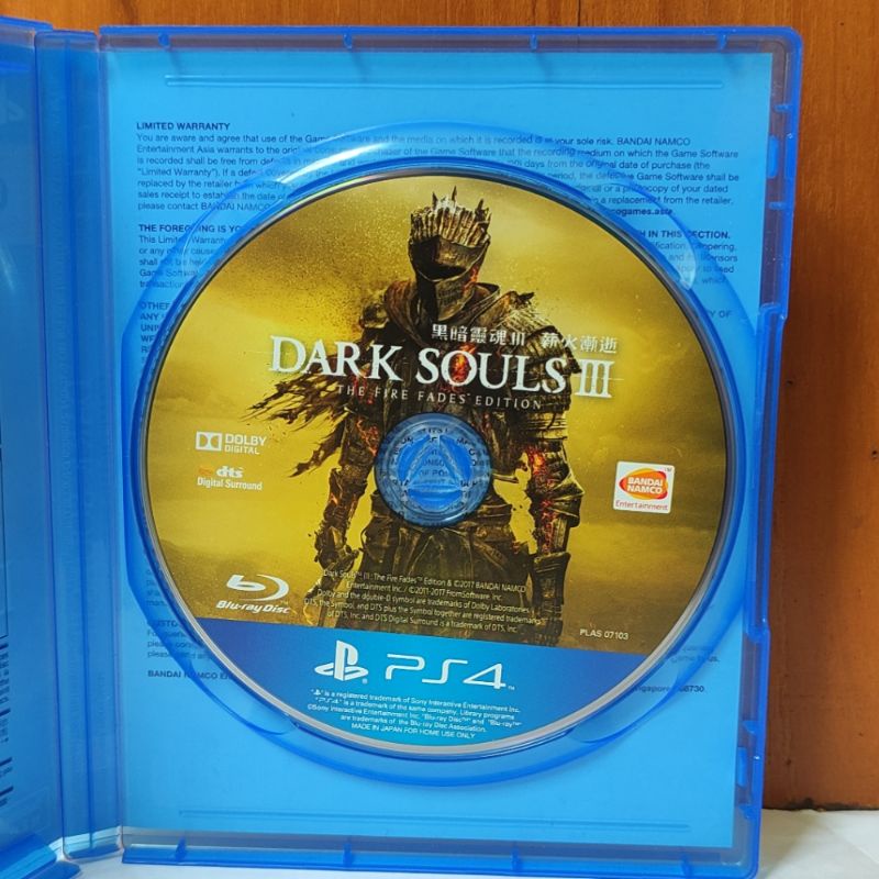 Dark Souls 3 PS4 Game of The Year Edition GOTY Kaset Darksouls Soul III Playstation PS 4 5 CD BD Game Games Darksoul