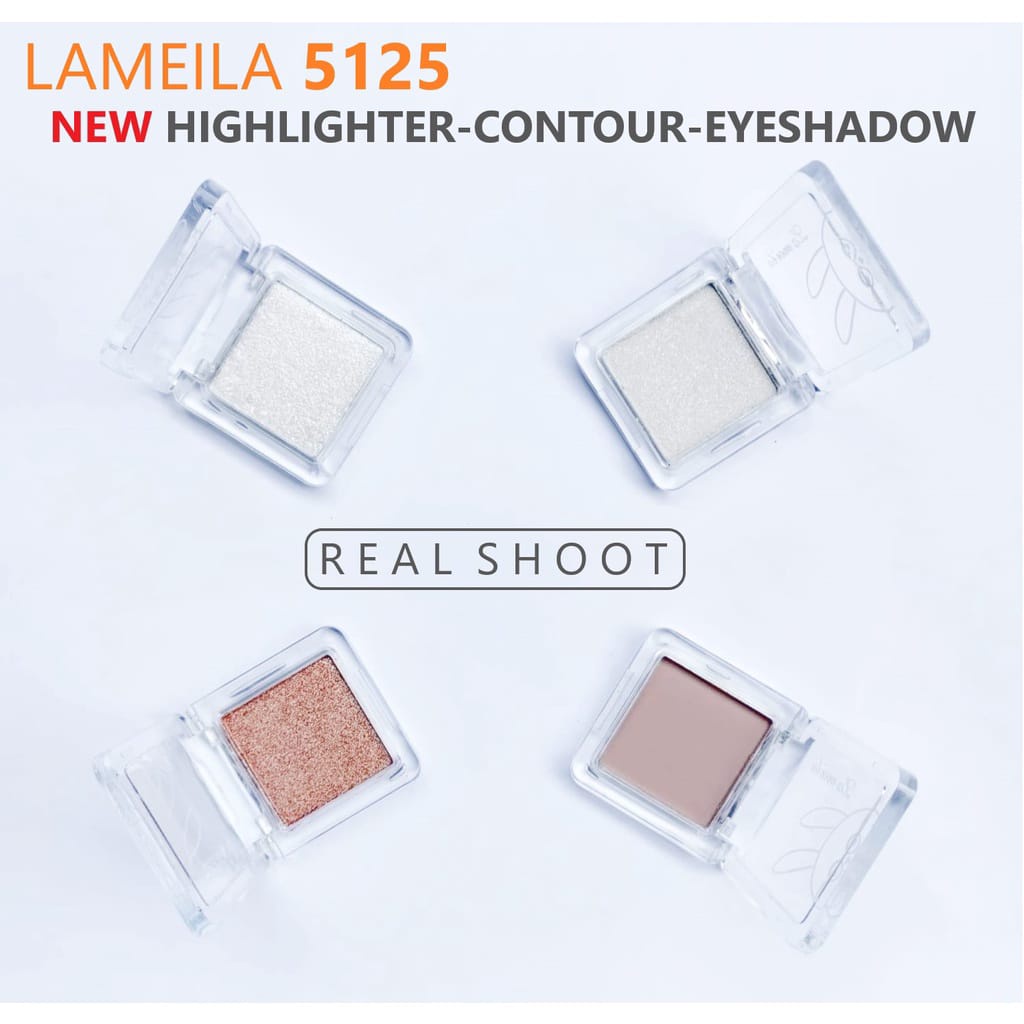 LAMEILA 5125 NEW HIGHLIGHTER CONTOUR EYESHADOW LONG LASTING