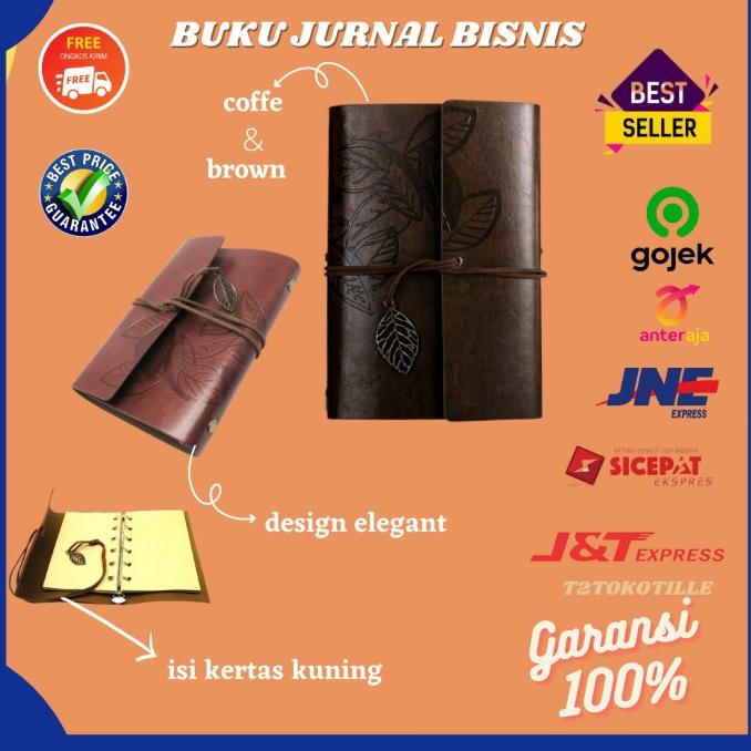 

Buku Catatan Binder Jurnal Bisnis Notebook Cover Kulit