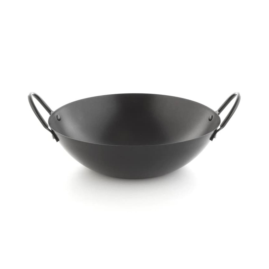 KH Kuali Hitam anti gores pakai besi