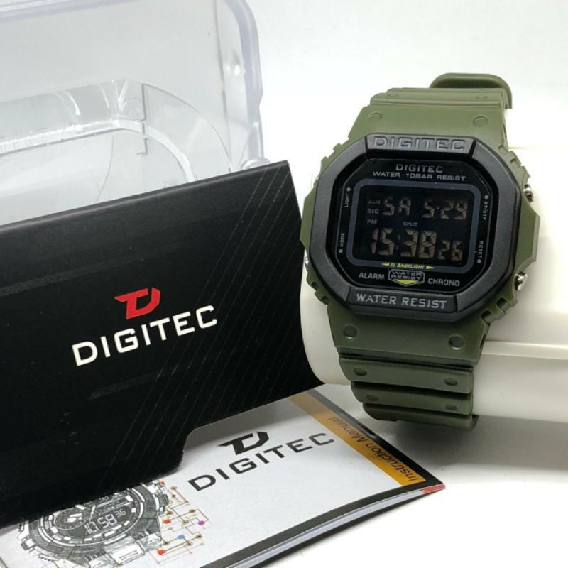 JAM TANGAN DIGITEC ORIGINAL 6024/6044SPORTY PRIA /WANITA BEST SELLER