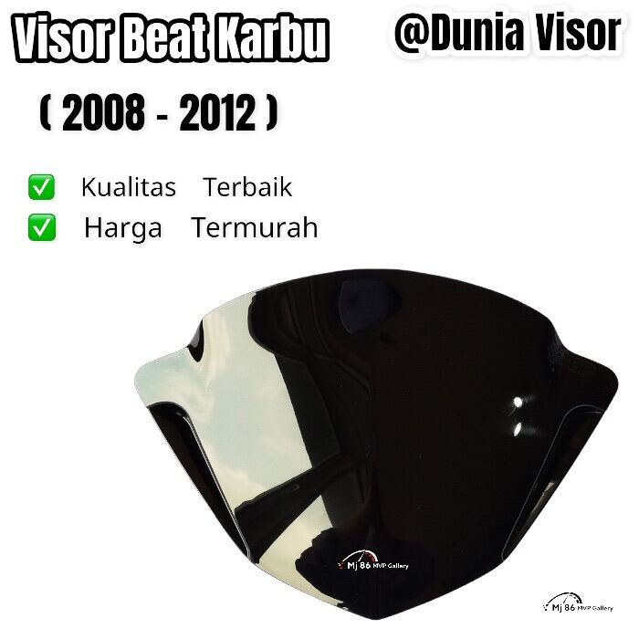 Promo Visor Beat Karbu Tahun 2008 - 2012 Kualitas Terbaik Harga Termurah