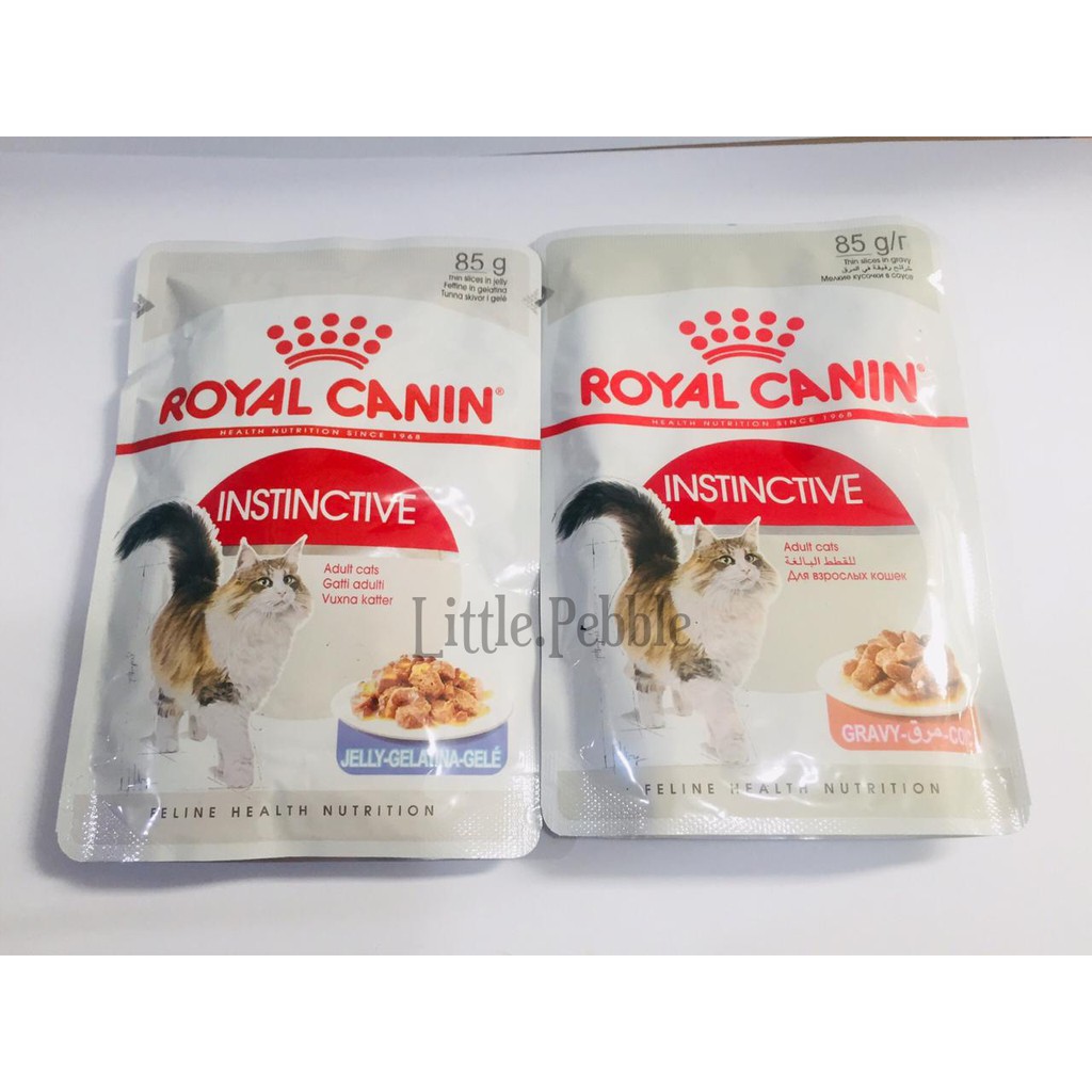 royal canin pouch instinctive cat 85gr-makanan basah kucing