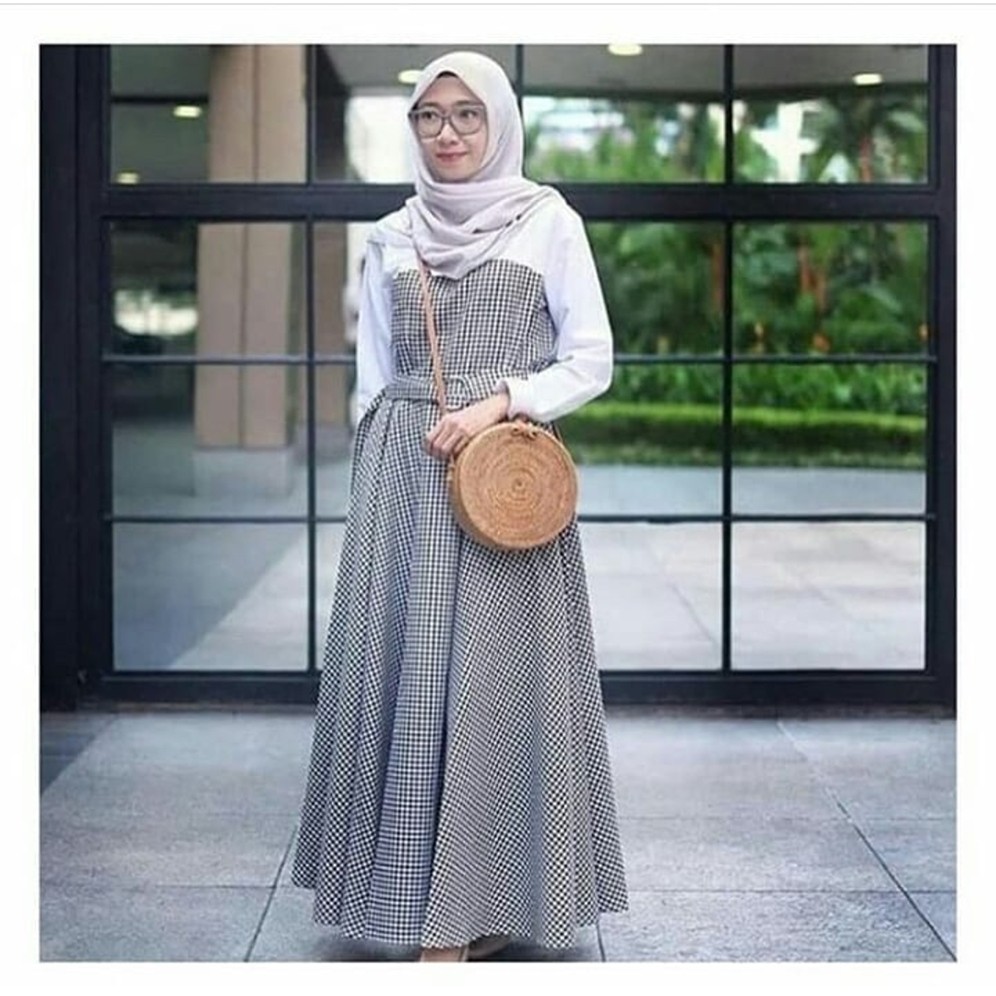 PLUMATE DRESS GAMIS CARLINA FASHION