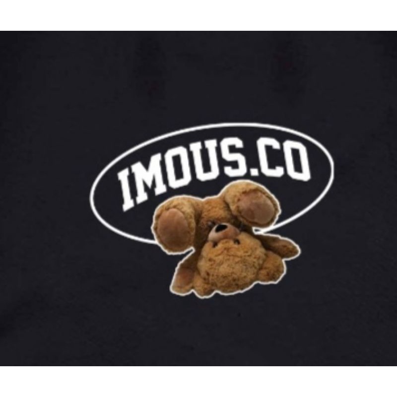 Imous.co Bear Teddy Atrac black T-Shirt