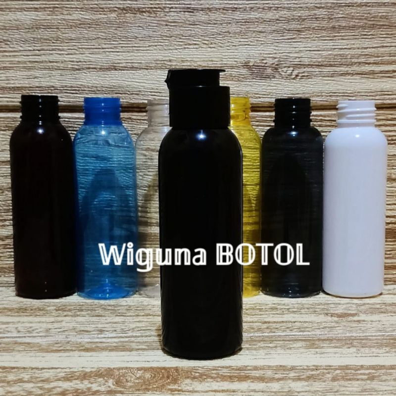 Botol Fliptop 100ml / Botol 100ml Tutup Fliptop Jamur