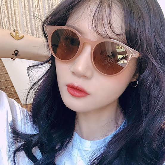 Kacamata oval / Kaca mata korea / Kacamata oval korea fashion pria wanita / Kacamata fashion wanita