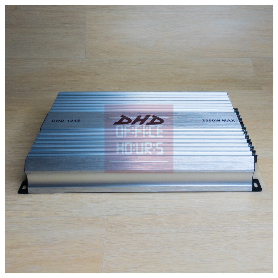 Power Amplifier 4 Channel DHD 1045 Black and Silver