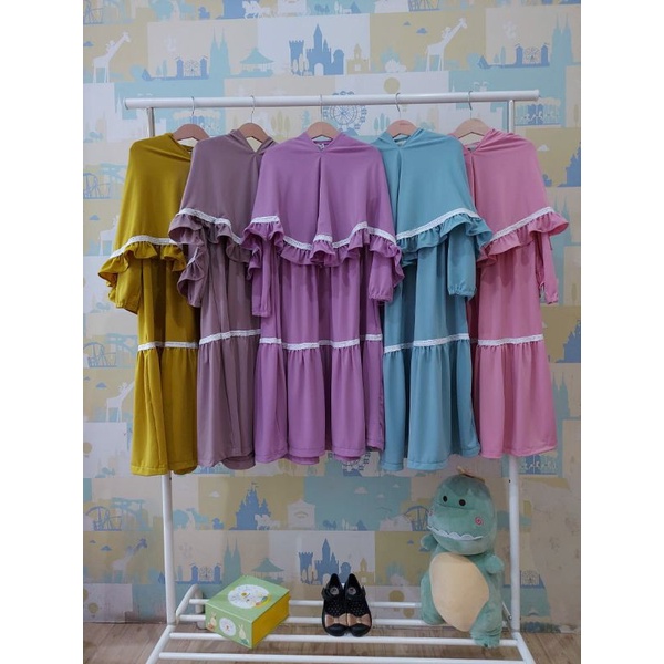 1-14T Gamis Anak Jersey Premium by Zainkids/ Gamis Couple