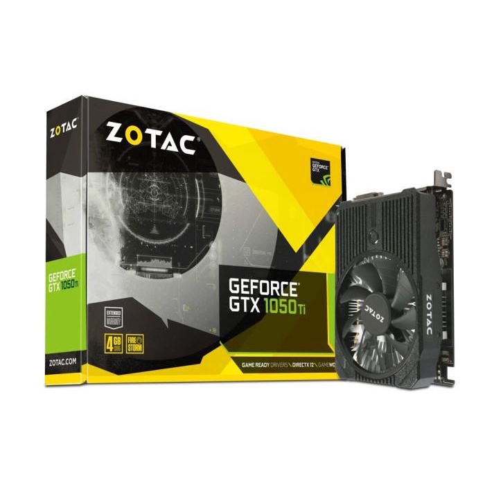 Vga / Vga Card Zotac Gtx 1050Ti Mini 4Gb Ddr5
