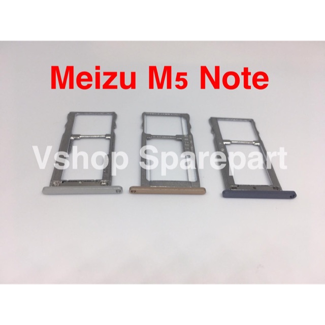 Simtray Tempat Simcard Simlock Tempat Kartu Meizu M5 Note