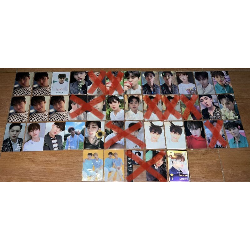 MINGYU PHOTOCARD GONGBANG BROADCAST PC GB SEVENTEEN