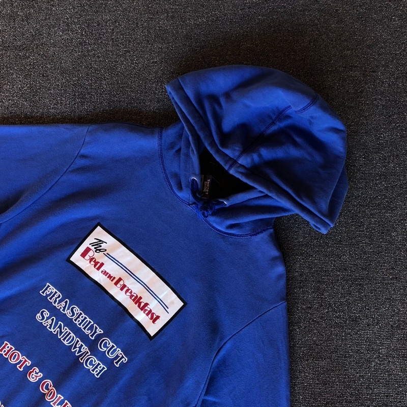 jaket hoodie thisisneverthat the bed and breakfast second original