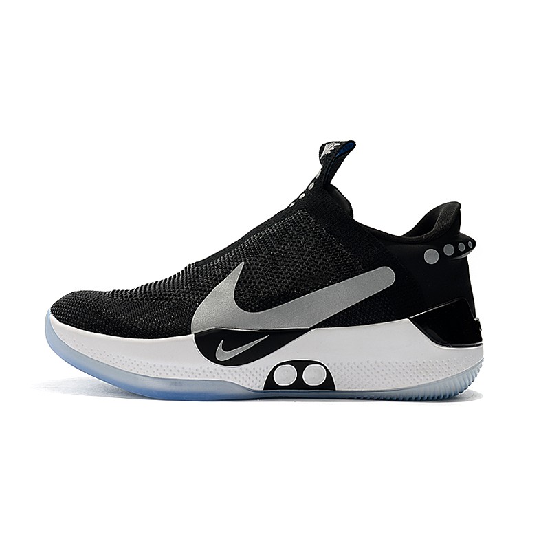 black and grey basketball shoes