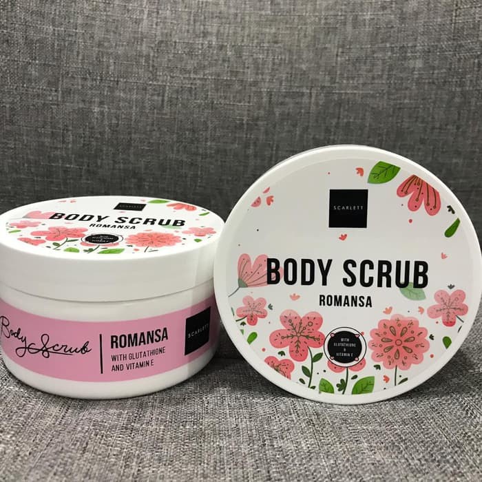 [LOCAL]  - cepuk SCARLET Whitening Body Scrub Scarlett By Felicya Angelista