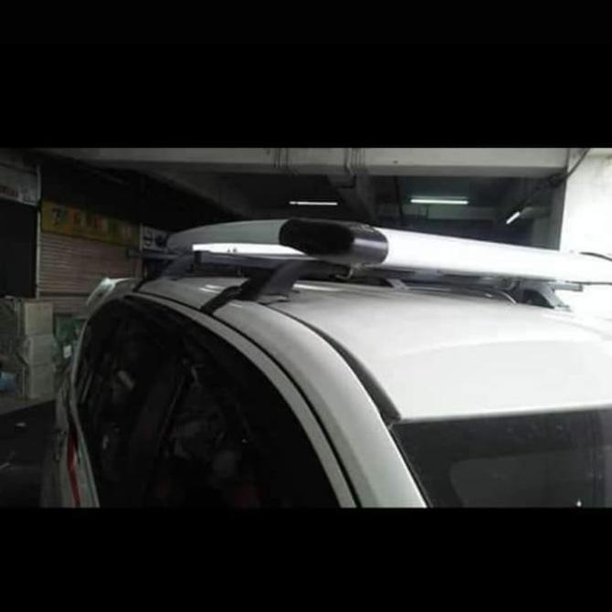 Roof Rak Bagasi Atas+Croos Bar Mobil Kijang Merek Sun Rack