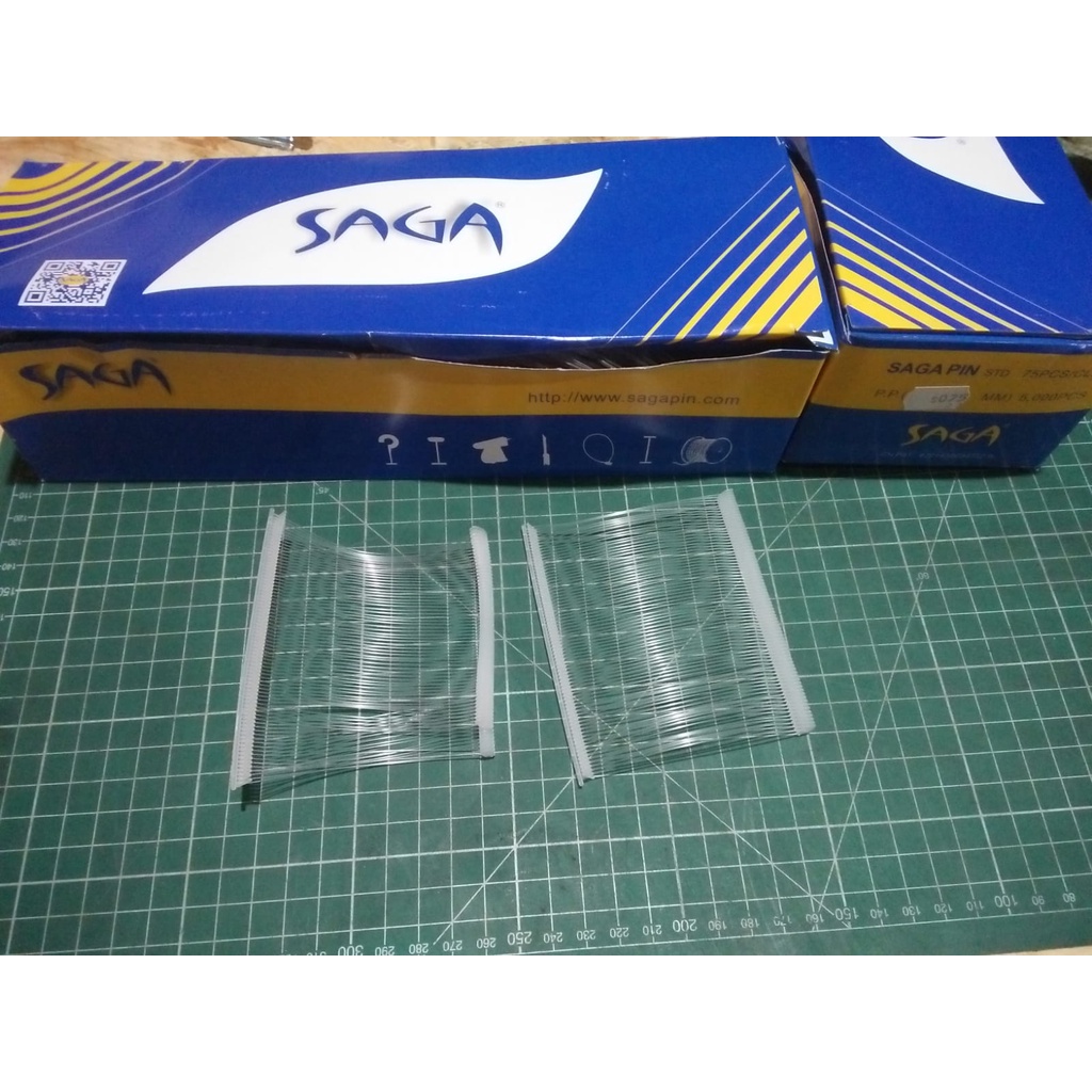 Top Pin SAGA 75 mm - Refill Tag Pin Needle Isi 5000 pcs