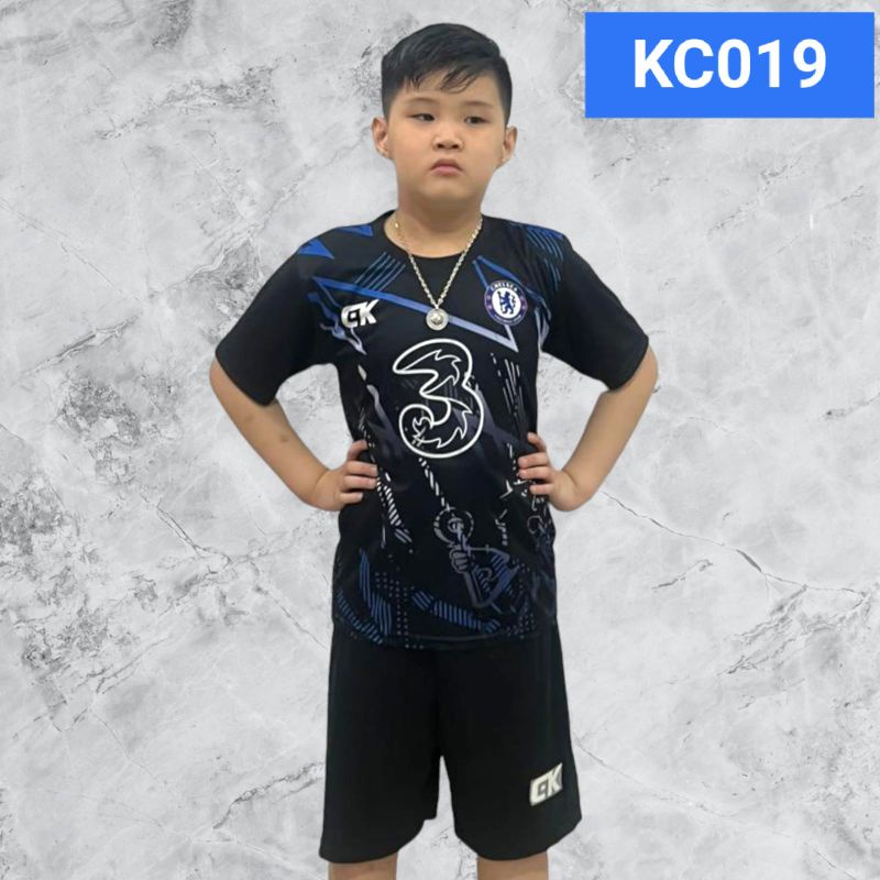 Jersey Bola Anak-anak/ Baju Bola / kaos bola printing setelan anak2 5-11 tahun