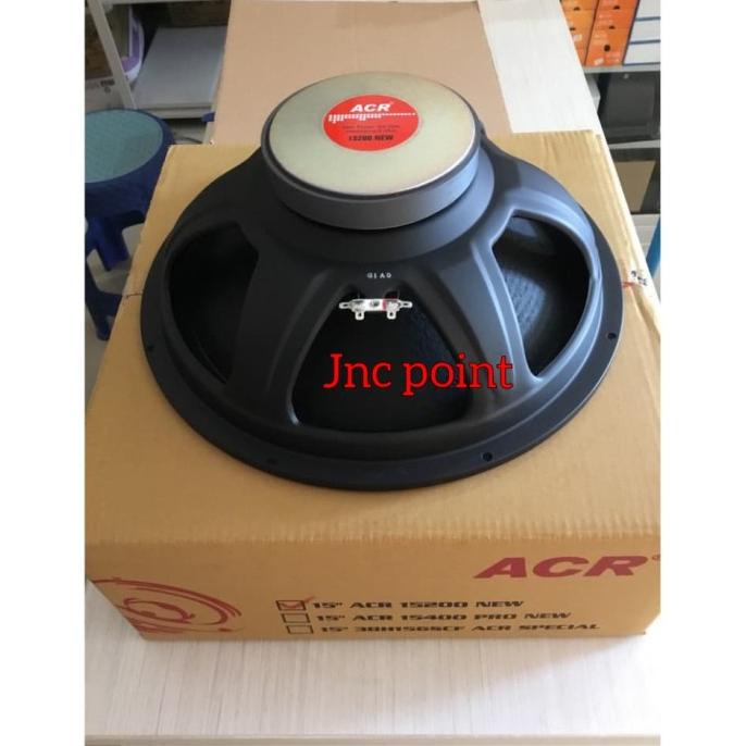 Speaker 15 Inch Acr Full Range 15200 New 15 Inch Acr Full Range 15200 Terbaru