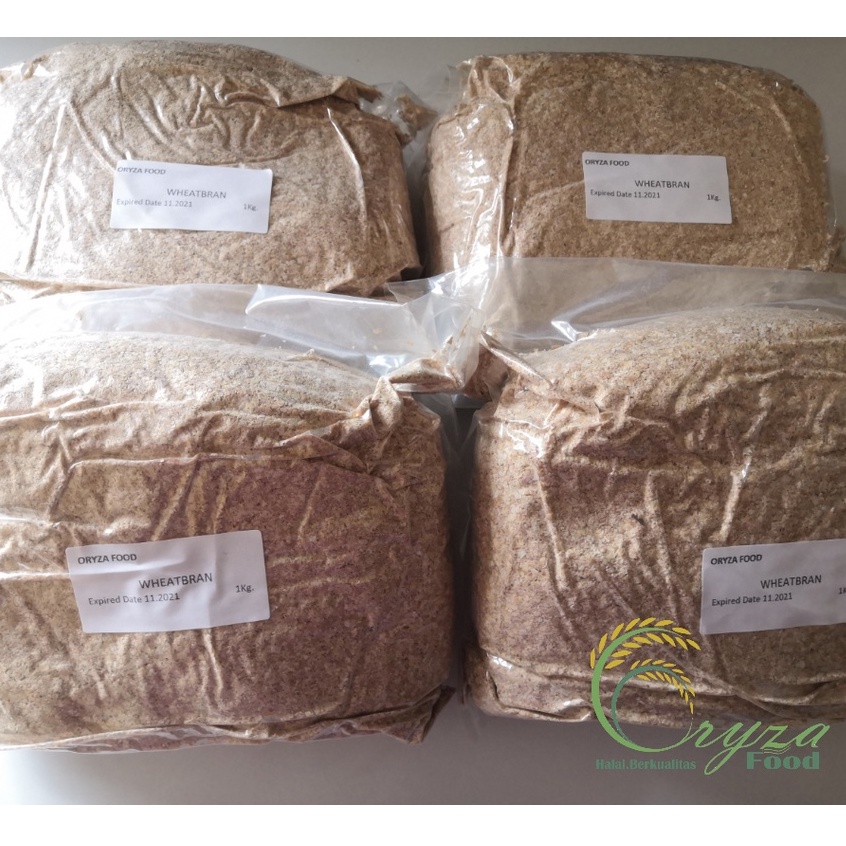 

LAKU WHEATBRAN / KULIT ARI GANDUM / TEPUNG GANDUM KASAR / COARSEBRAN 1KG