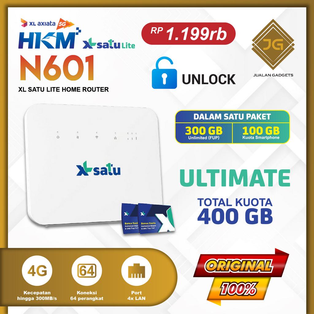 Modem HKM N601 Router Wifi XL Satu Lite 4G LTE - Unlock All Operator