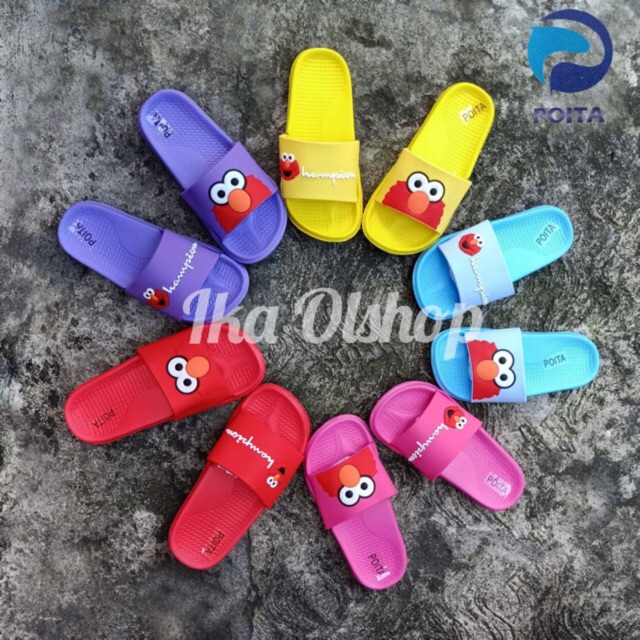  Sandal  Elmo  Anak Warna  ukuran 24 29 Shopee Indonesia