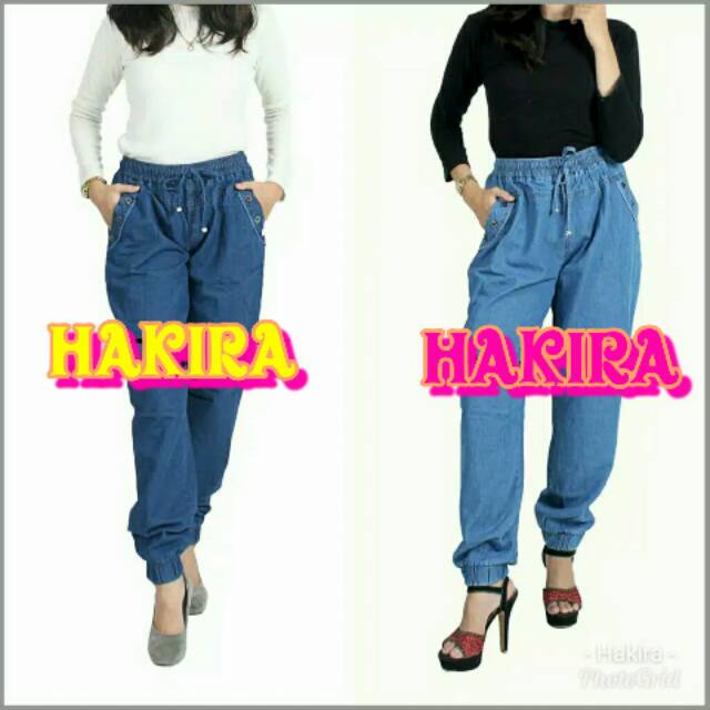 CELANA JOGER JEANS DEWASA