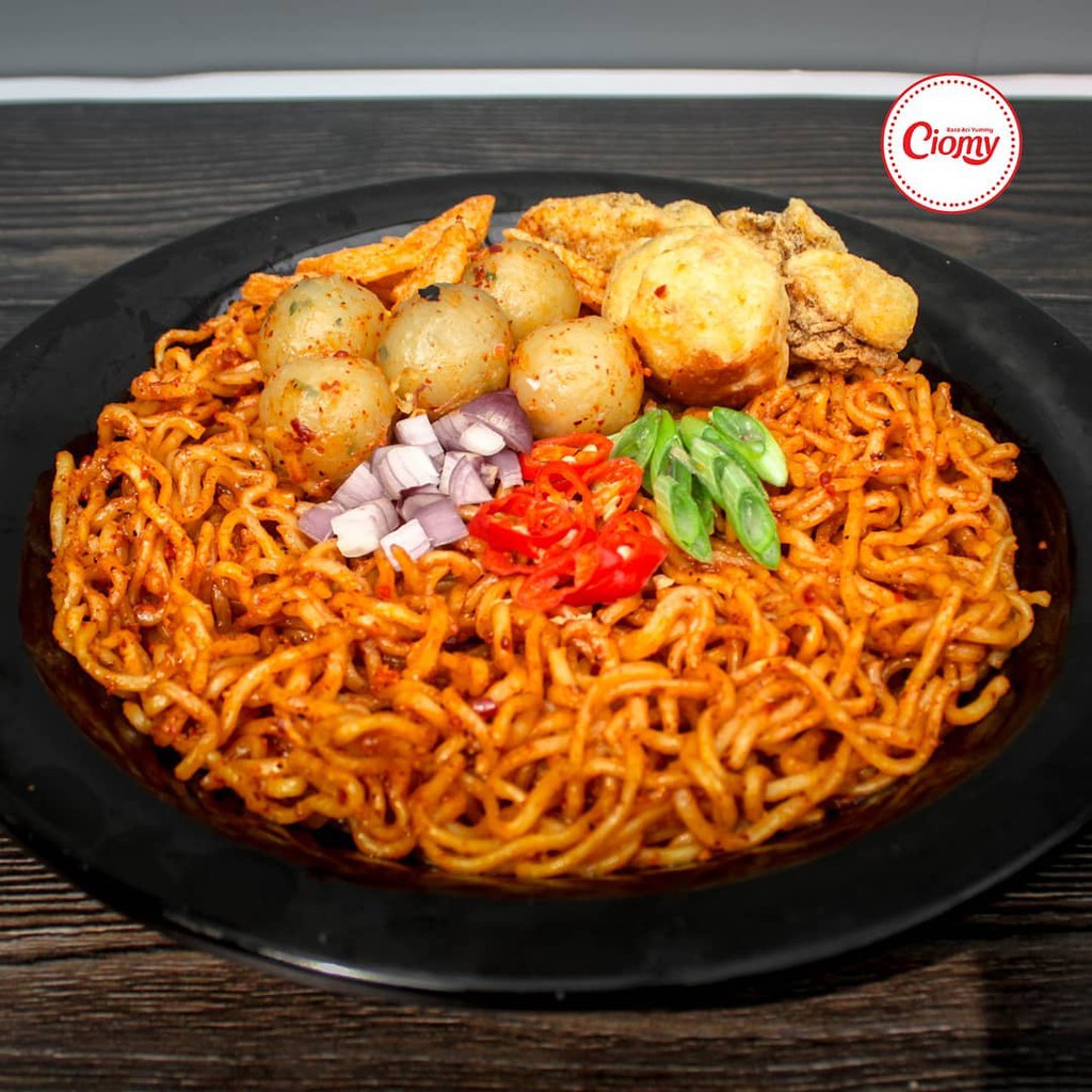 

CIOMY / baso aci / baso aci instan / bakso aci instan / boci instan / mie goreng / aci / makanan