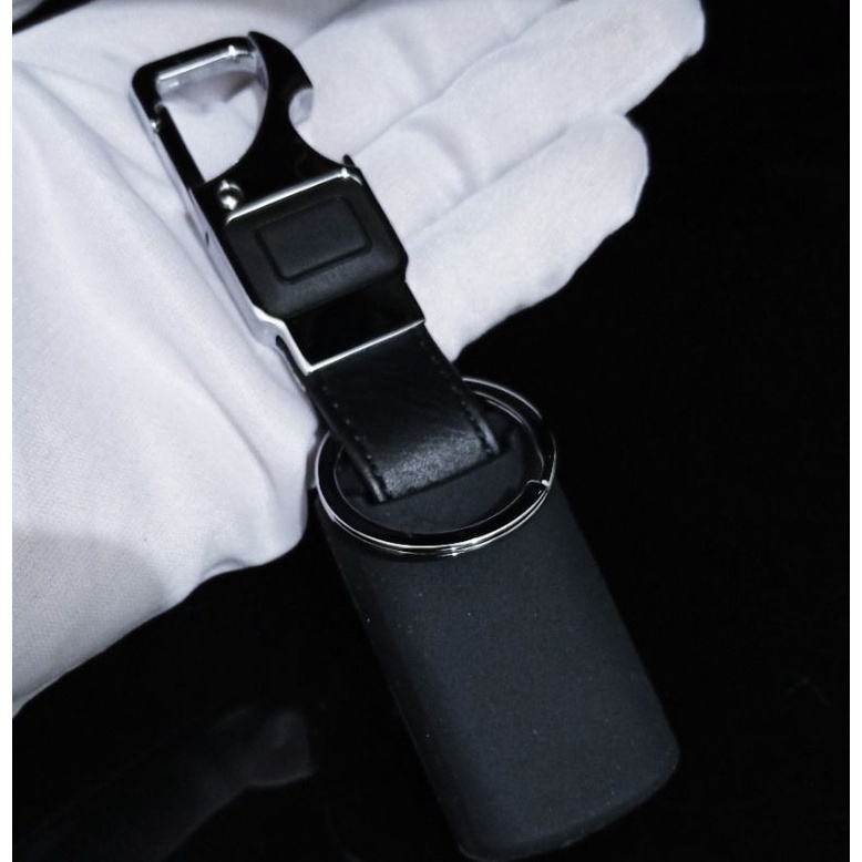 Gantungan kunci kulit sarung remote keyless motor yamaha aerox 155-MODEL 1