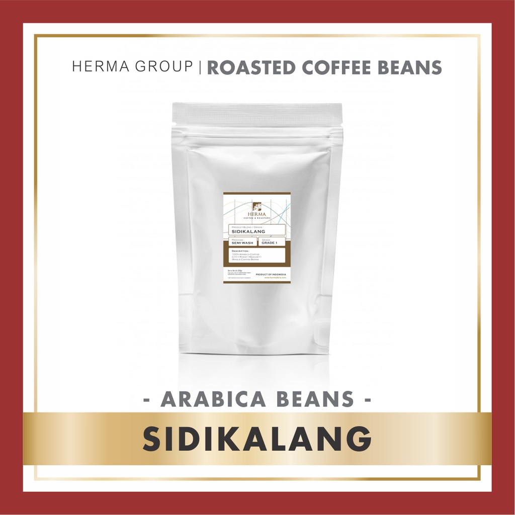 

Mandheling Sidikalang Arabica Roasted Beans Coffee 500gr