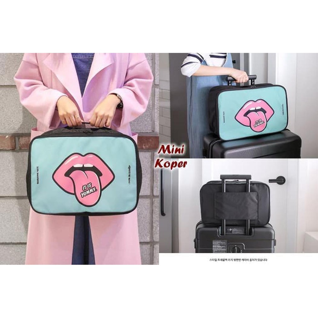 Tas koper kecil travel travelling Mini koper Tambahan Organizer