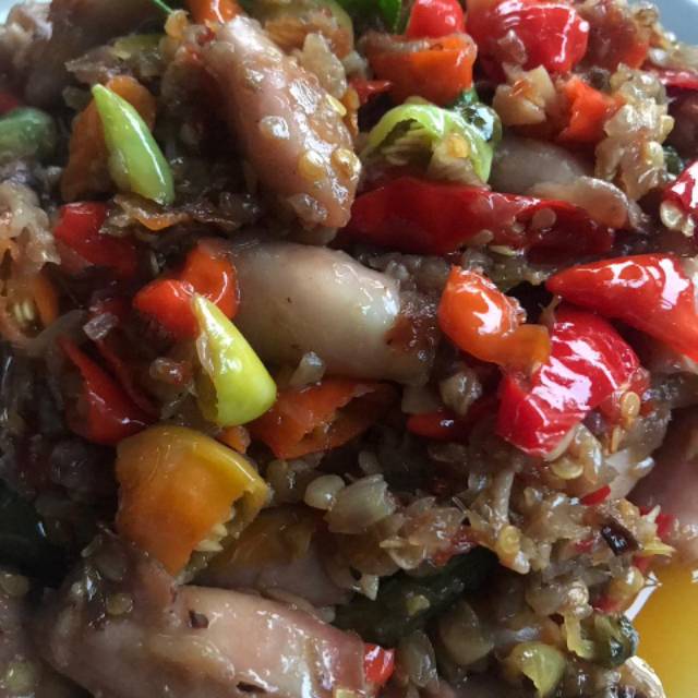 

SAMBAL CUMI TONGKOL TUNA TERI PEDA PETE