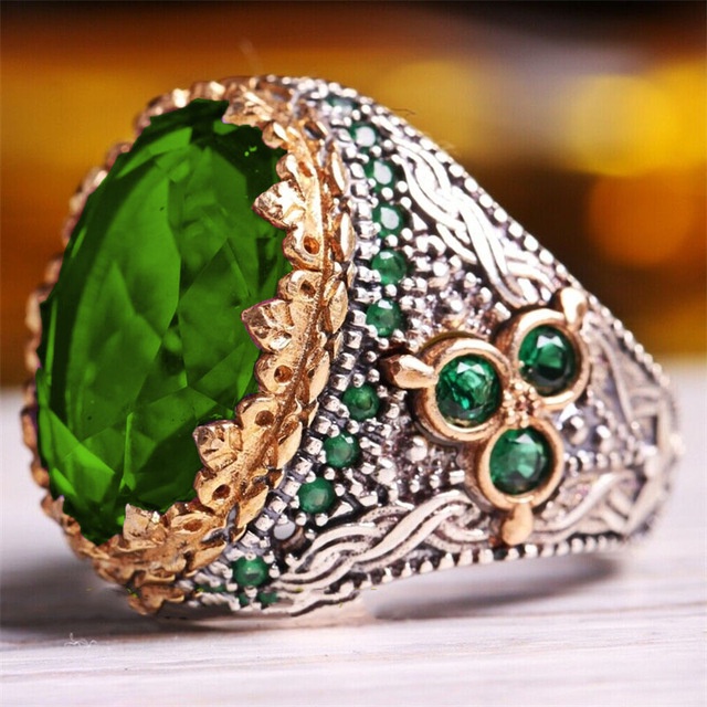 Cincin Bahan Stainless Gaya Vintage Untuk Pria Dan Wanita