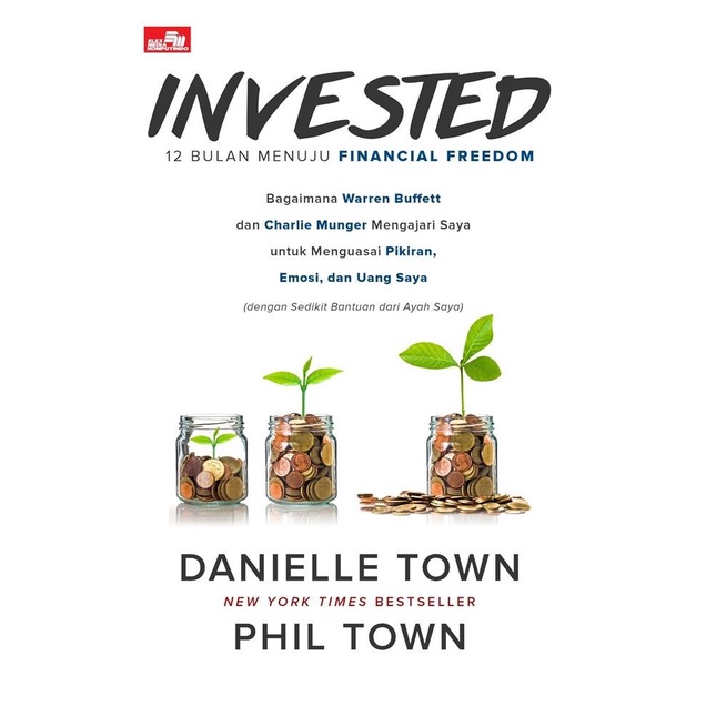 Jual Buku Invested 12 Bulan Menuju Financial Freedom Oleh Danielle 