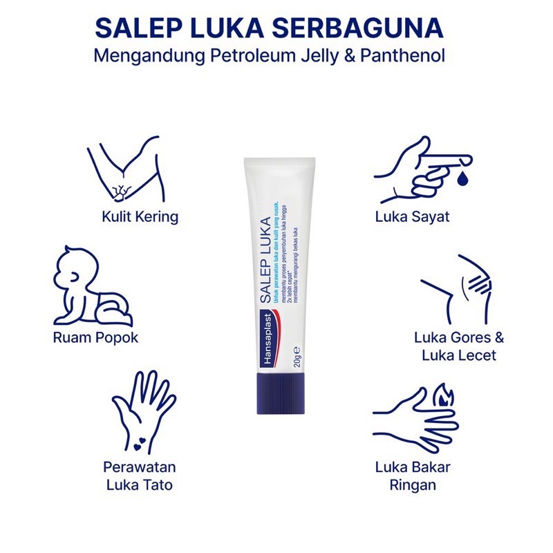 Hansaplast Wound Care Ointment - Hansaplast Salep Luka LDA