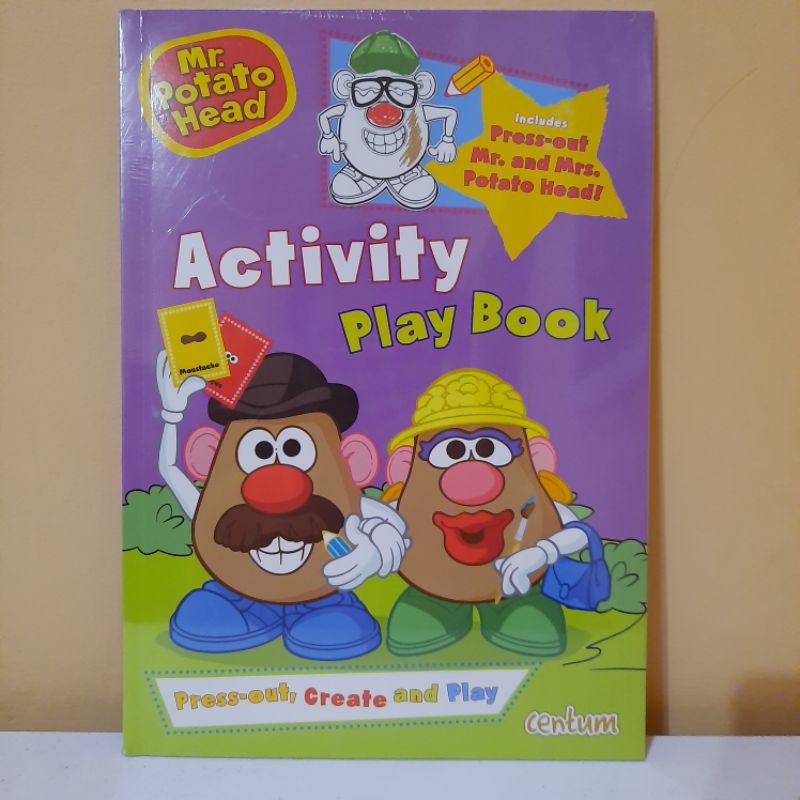 Mr Potato Head Activity Children Book Buku Anak Import