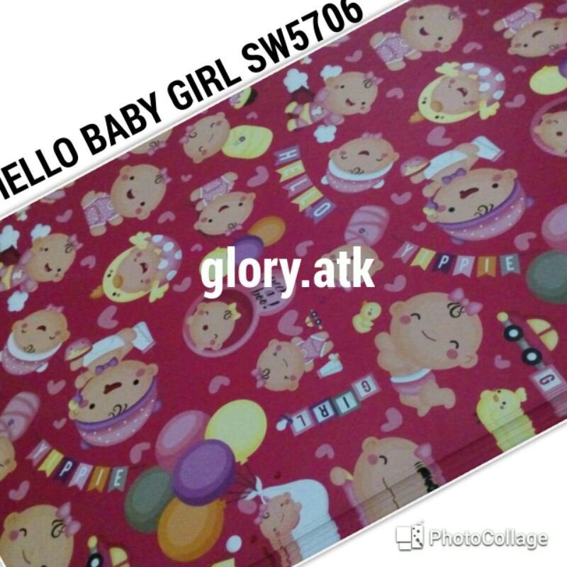 

KERTAS KADO SANSAN WAWA/SANWA HELLO BABY SW5706