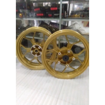 Unik VELG ROSSI FOR YAMAHA R15  depan doble disc ukuran 300 inch 450 inch RING 17 PNP VELG racing fo