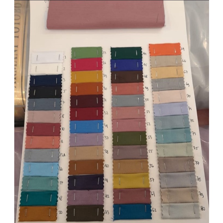 Kain katun Toyobo Fodu / ToyoboArmani original premium