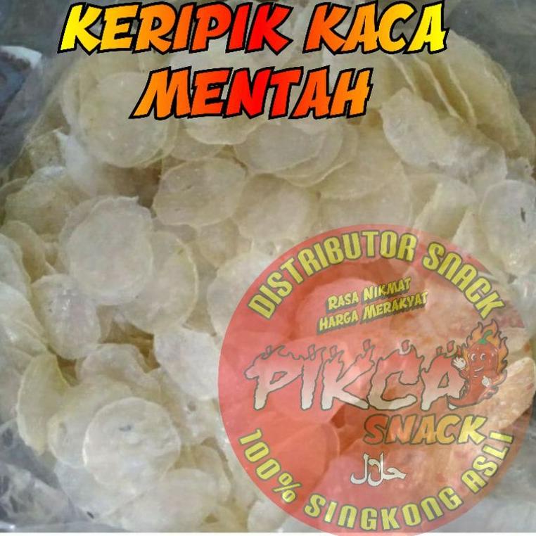 

HOT SALE PIKCA SNACK Keripik kaca Mentah 1 kg .,..,.,,,,.,