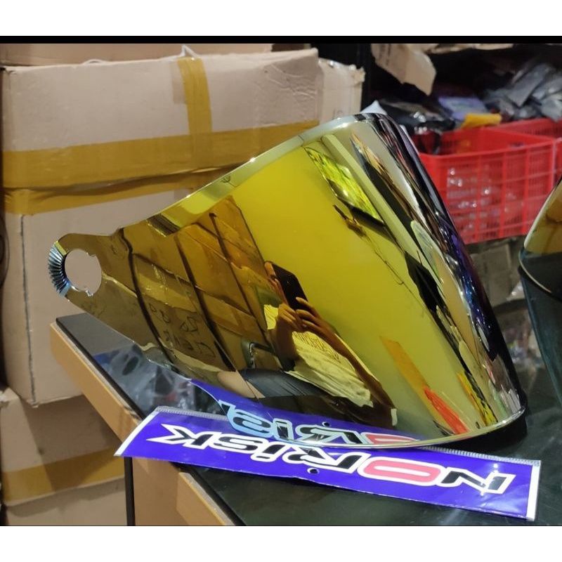 flat visor ink cx22 kyt 2vision venom open kaca ink cx22 iridium- Ink CX 390- Ink CX 800- KYT Romeo-