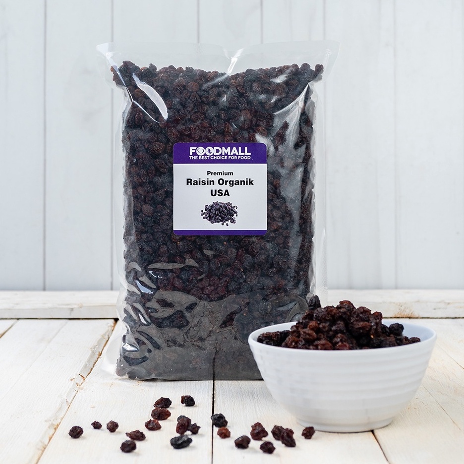 Kismis / Raisin Black Organic 1 KG, USA PREMIUM 1 KG