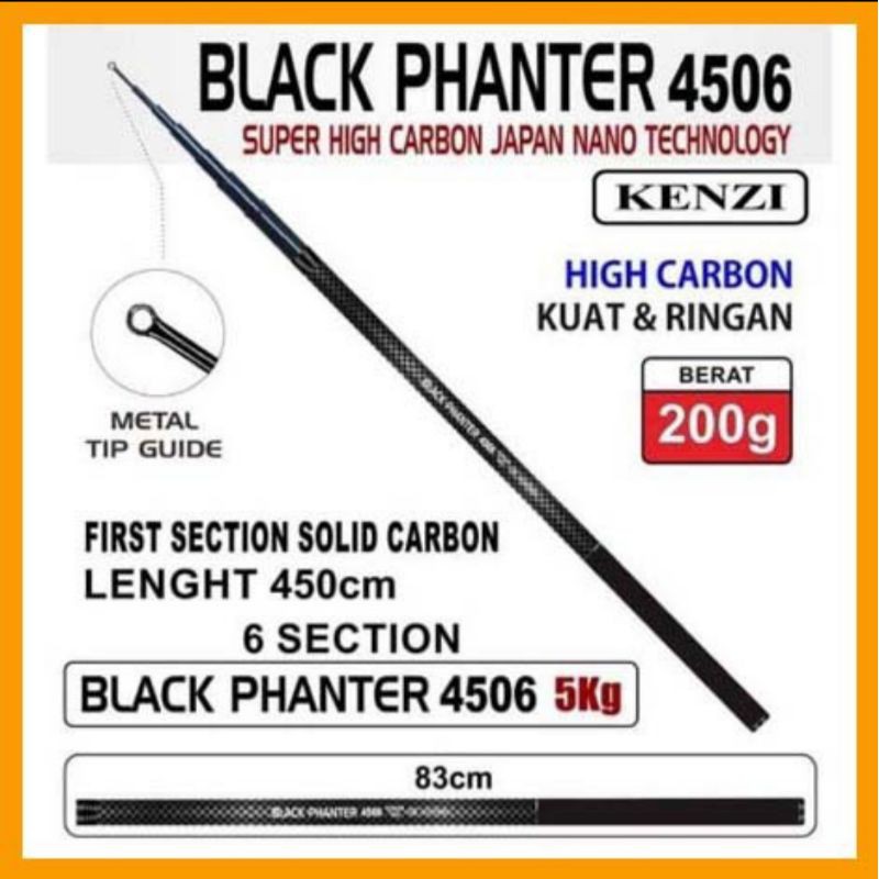 JORAN PANCING KENZI BLACK PHANTER 450 HARD
