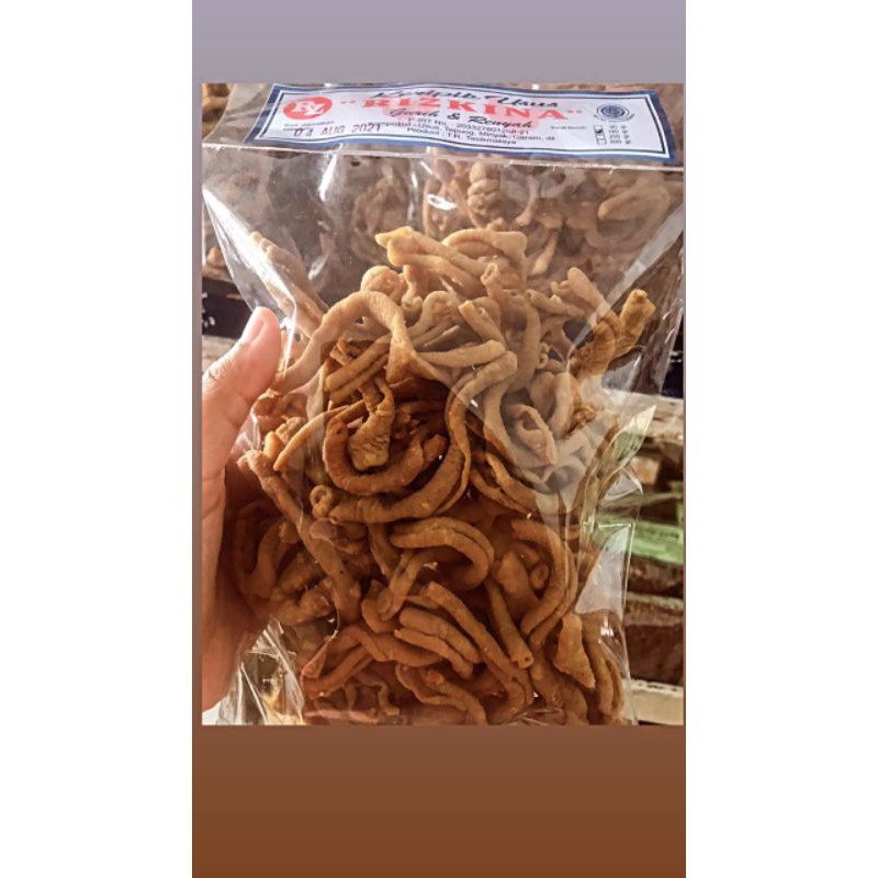 

Keripik Usus Khas Sunda