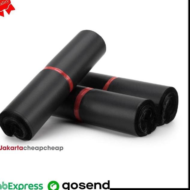 

Stok Baru-957 Plastik Packing Polymailer 28×42 Hitam Amplop Packing Online Termurah