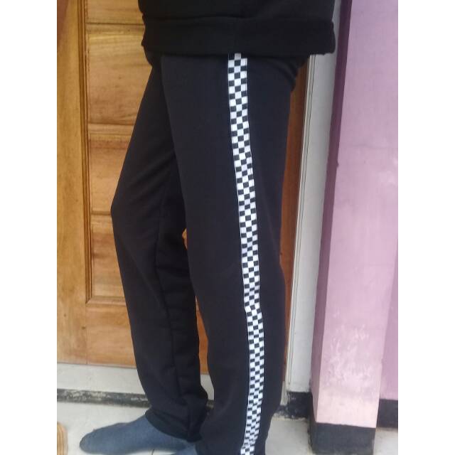 

Checker board Pants Kotak kecil 2,5cm