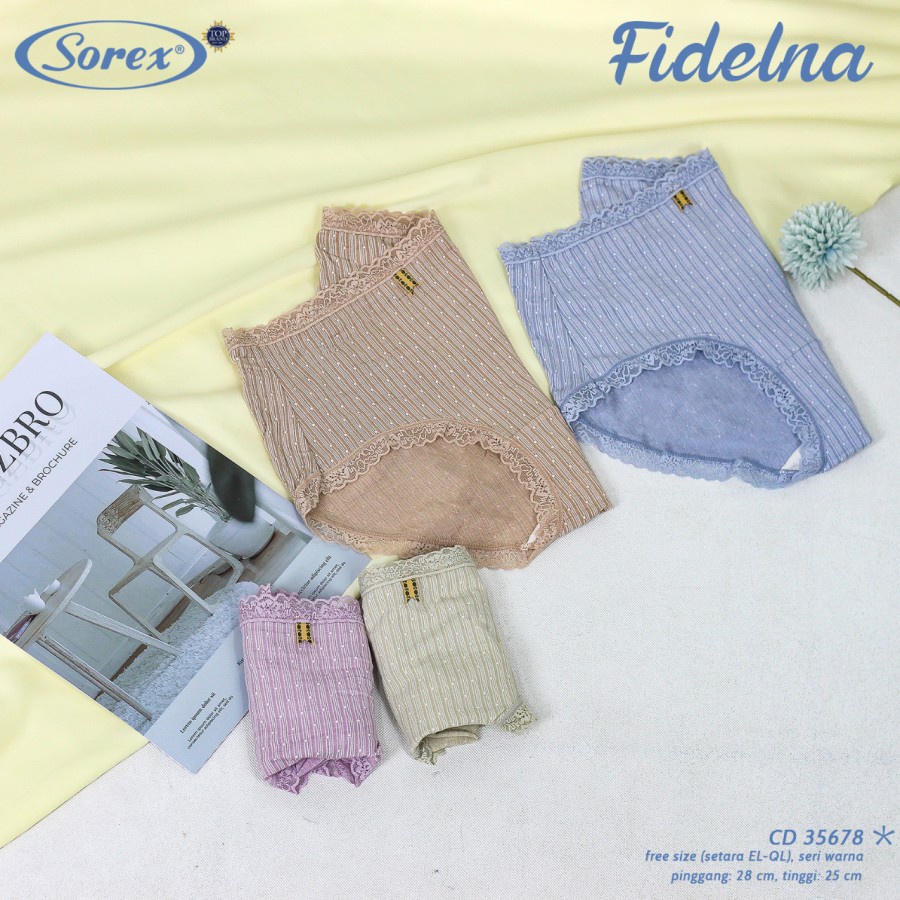 cd celana dalam wanita maxi sorex 35678 35680 35701 35696 38033 motif halus