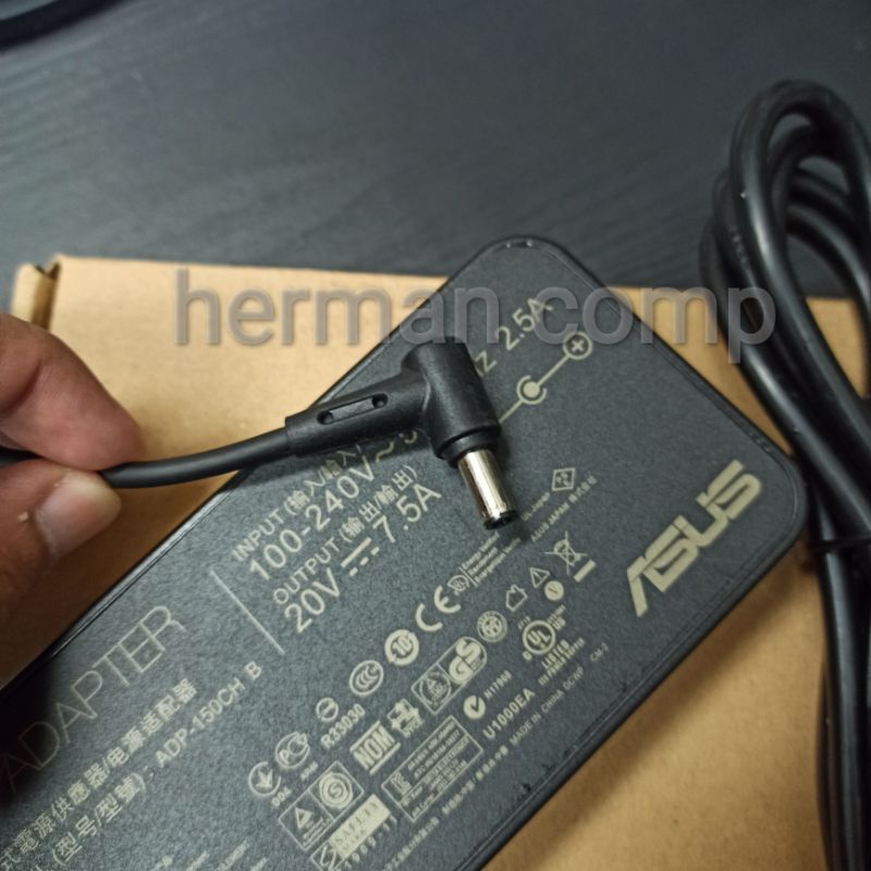 Original Charger/Adaptor Asus ADP-150CH B 20v 7.5A DC 6.0*3.7mm 150W